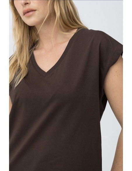 CAMISETA ALMA CHOCOLATE