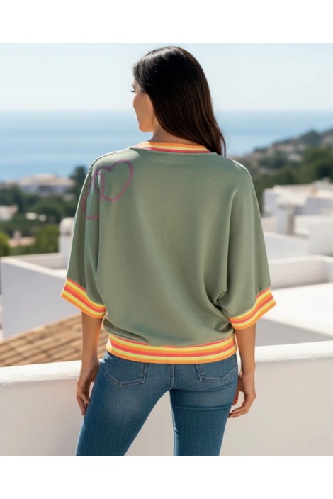 SUDADERA MANGA CORTA FOREVER TOGERTHER 2