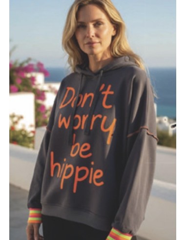 SUDADERA DON’T WORRY BE HIPPIE