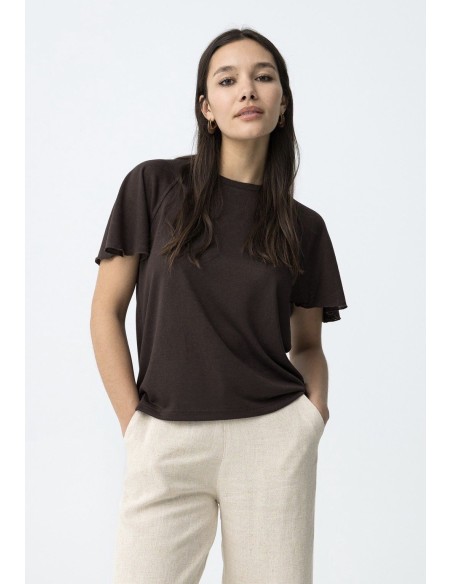 CAMISETA NEREA CHOCOLATE