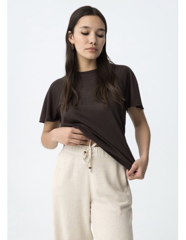 CAMISETA NEREA CHOCOLATE