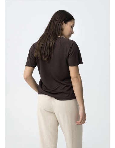 CAMISETA NEREA CHOCOLATE