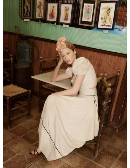 CONJUNTO ROMANCE BEIGE