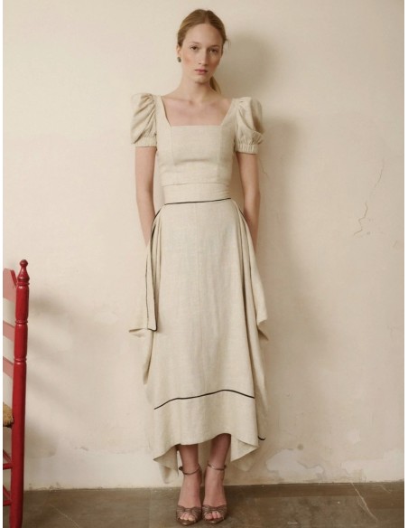 CONJUNTO ROMANCE BEIGE