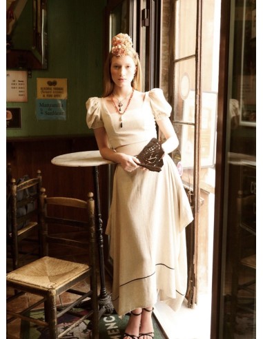 CONJUNTO ROMANCE BEIGE