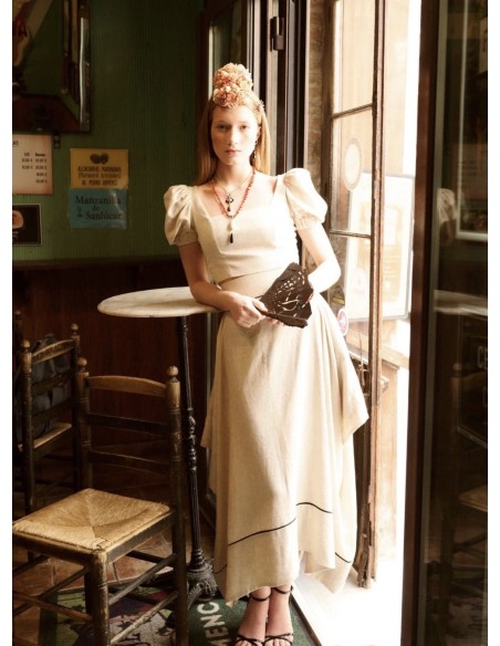 CONJUNTO ROMANCE BEIGE