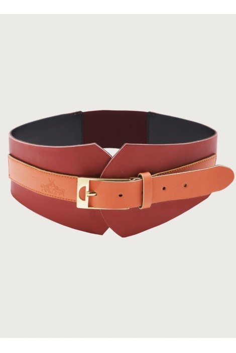 CINTURÓN JADRA ROJO Y CORAL 2