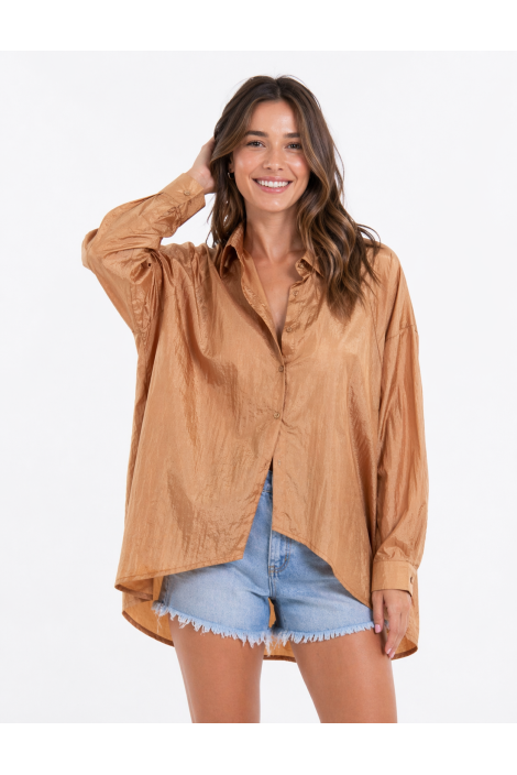 CAMISA SATINADA CAMEL 2