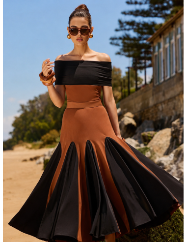 CONJUNTO CLAU NEGRO Y MARRÓN